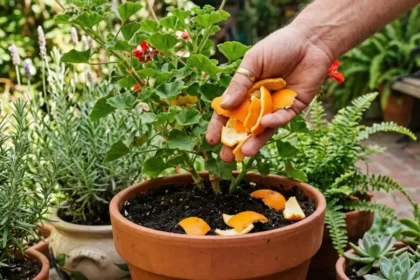 Pôr cascas de laranja nas plantas: para que serve e quais são os benefícios