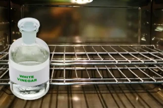 Como limpar as grelhas do forno com vinagre branco: o truque simples que remove toda a gordura acumulada