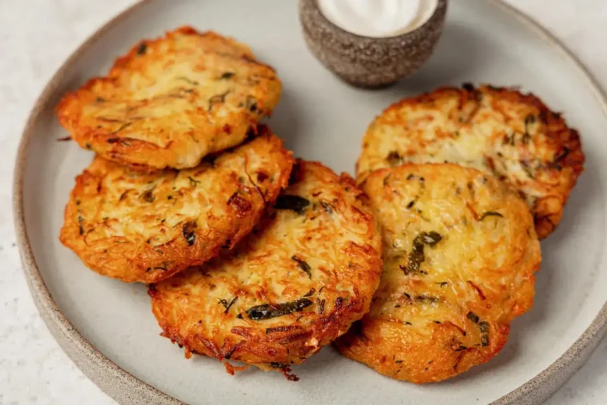 O que cozinhar quando o frigorífico está vazio: rabanadas de batata em 20 minuto