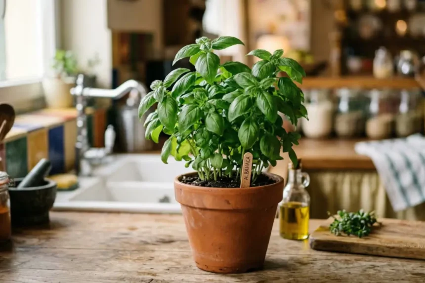 Planta de manjericão na cozinha: para que serve e por que tanta gente recomenda