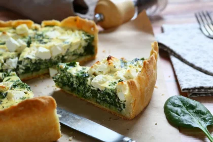 Quiche de espinacas sem ovos: a receita vegana rica e fácil para todos