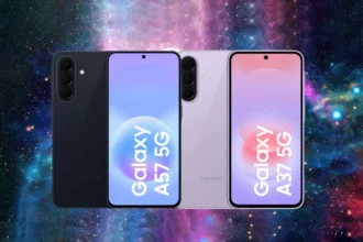 Novos telemóveis Samsung gama económica chegam em abril: Galaxy A57 5G e Galaxy A37 5G