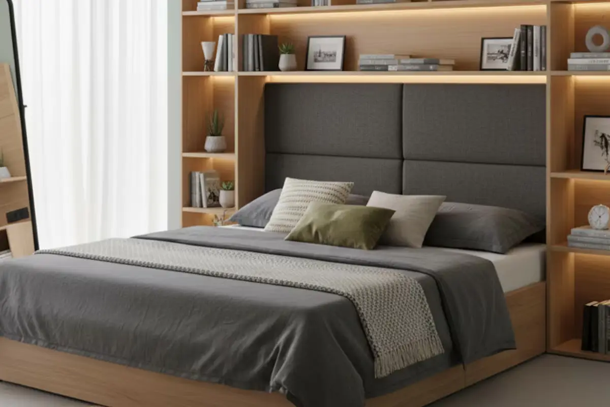 Adeus ao respaldo de cama convencional: as 4 tendências que transformam o quarto